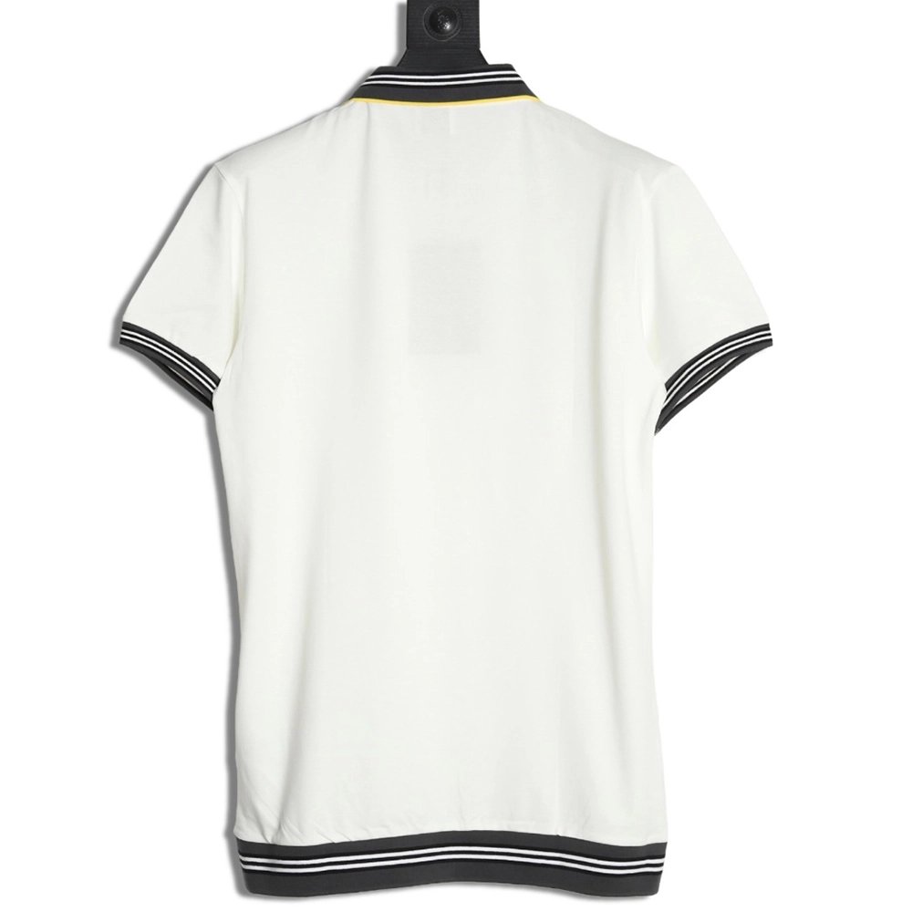 Burberry Striped Threaded Polo Short Sleeve,Burberry