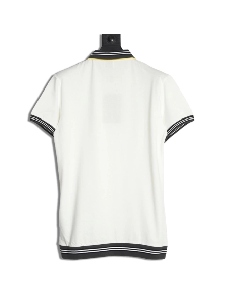 Burberry Striped Threaded Polo Short Sleeve,Burberry