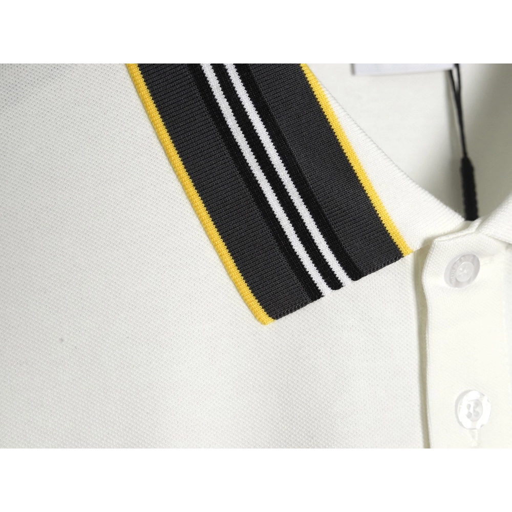 Burberry Striped Threaded Polo Short Sleeve,Burberry
