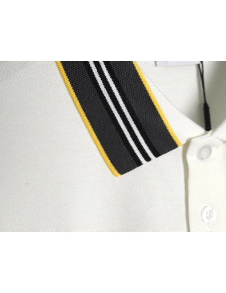 Burberry Striped Threaded Polo Short Sleeve,Burberry