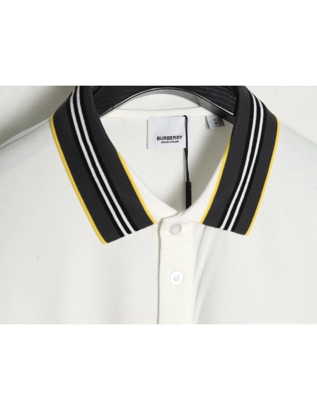 Burberry Striped Threaded Polo Short Sleeve,Burberry