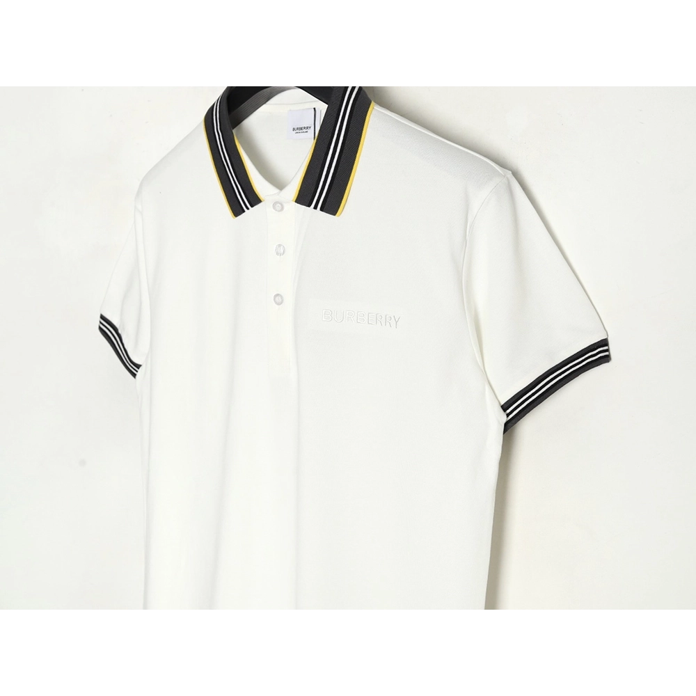 Burberry Striped Threaded Polo Short Sleeve,Burberry