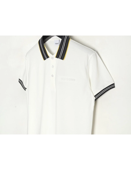 Burberry Striped Threaded Polo Short Sleeve,Burberry