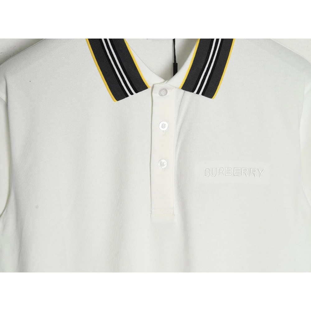 Burberry Striped Threaded Polo Short Sleeve,Burberry