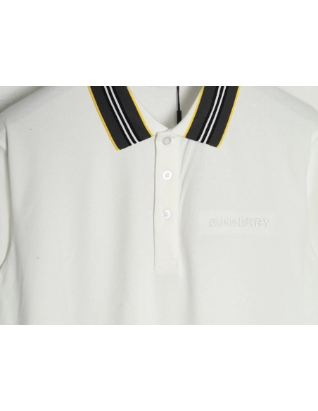 Burberry Striped Threaded Polo Short Sleeve,Burberry