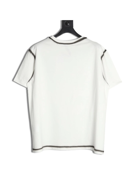 Alexander Wang Washed Lettering LOGO Short Sleeve T-Shirt,Alexander Wang