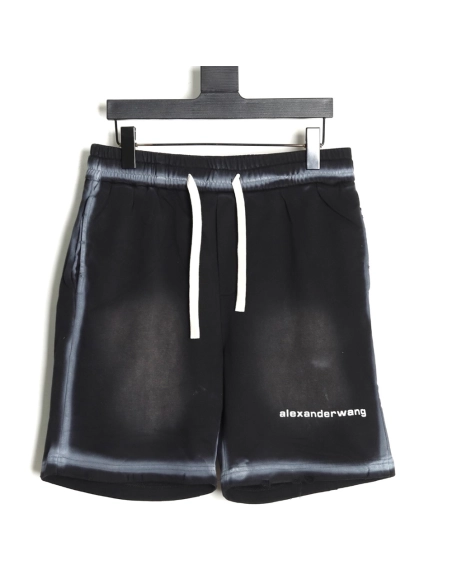 Alexander Wang washed print shorts,Alexander Wang