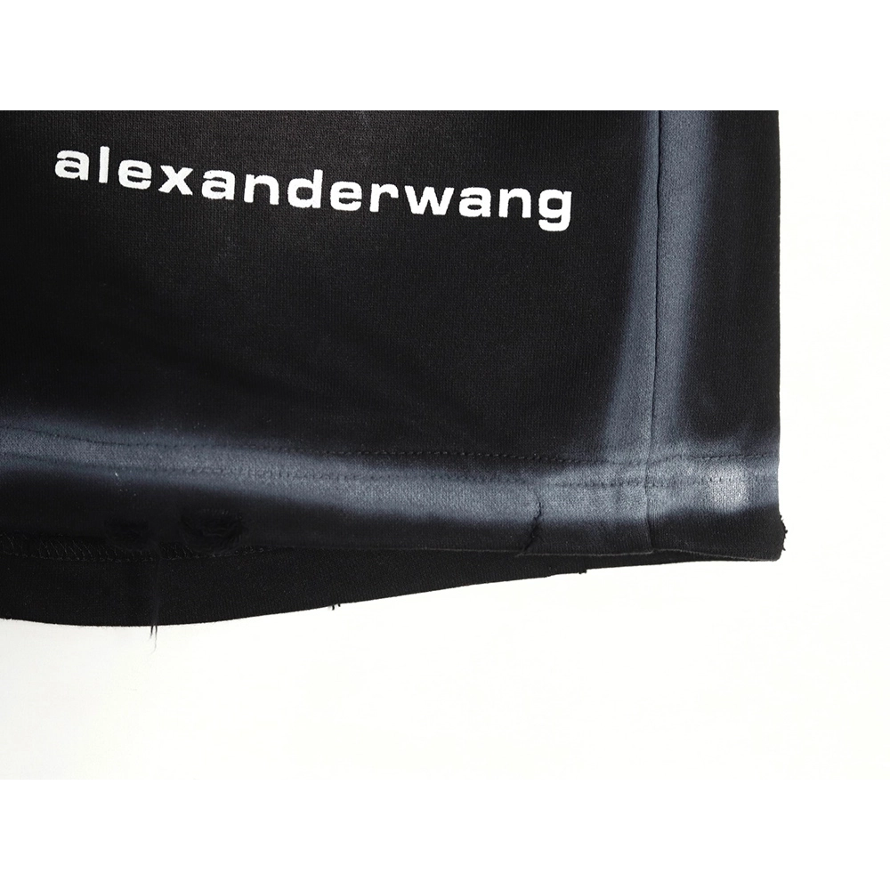 Alexander Wang washed print shorts,Alexander Wang