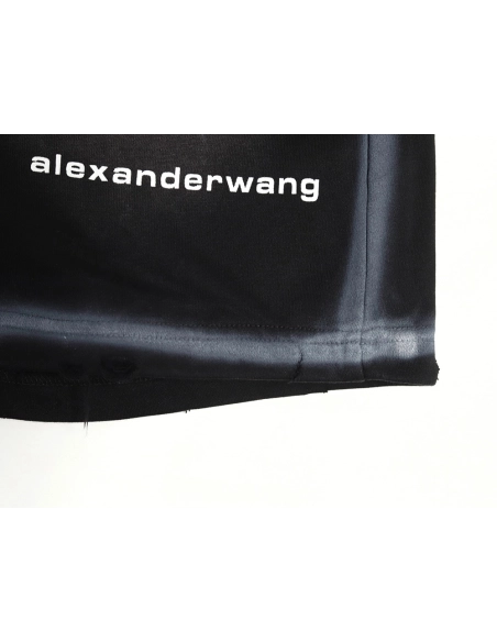Alexander Wang washed print shorts,Alexander Wang
