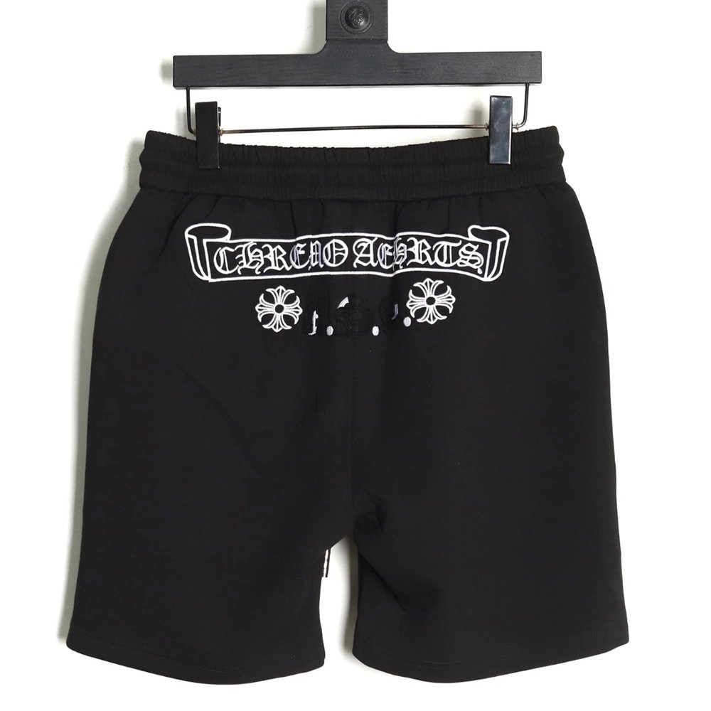 Chrome Hearts Patch Embroidered Shorts,Chrome Hearts