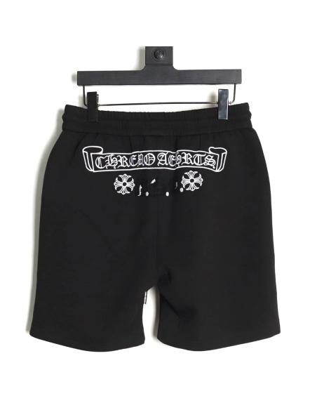 Chrome Hearts Patch Embroidered Shorts,Chrome Hearts