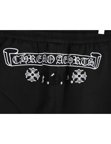 Chrome Hearts Patch Embroidered Shorts,Chrome Hearts