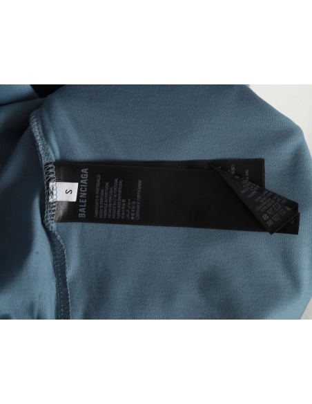 Balenciaga Masking Paper Red Tape Short Sleeve T-Shirt,Balenciaga