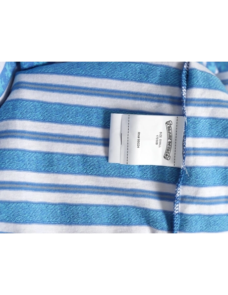 Chrome Hearts Striped Cross Short Sleeve T-Shirt,Chrome Hearts