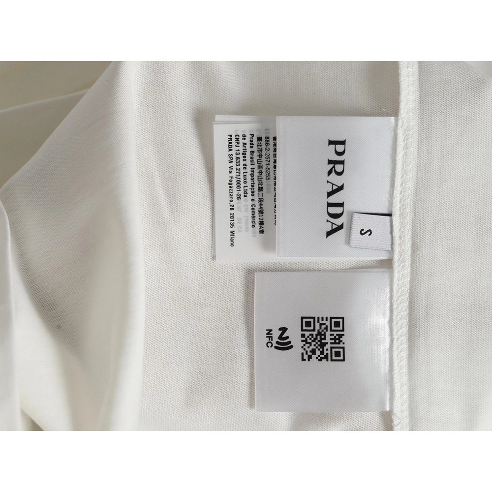 Prada multi-logo printed short-sleeved T-shirt,Prada