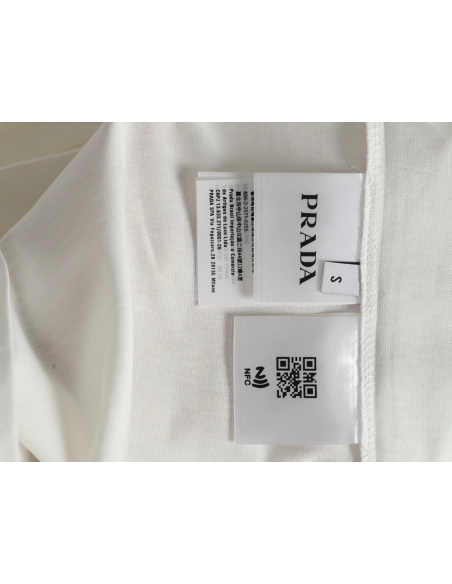 Prada multi-logo printed short-sleeved T-shirt,Prada