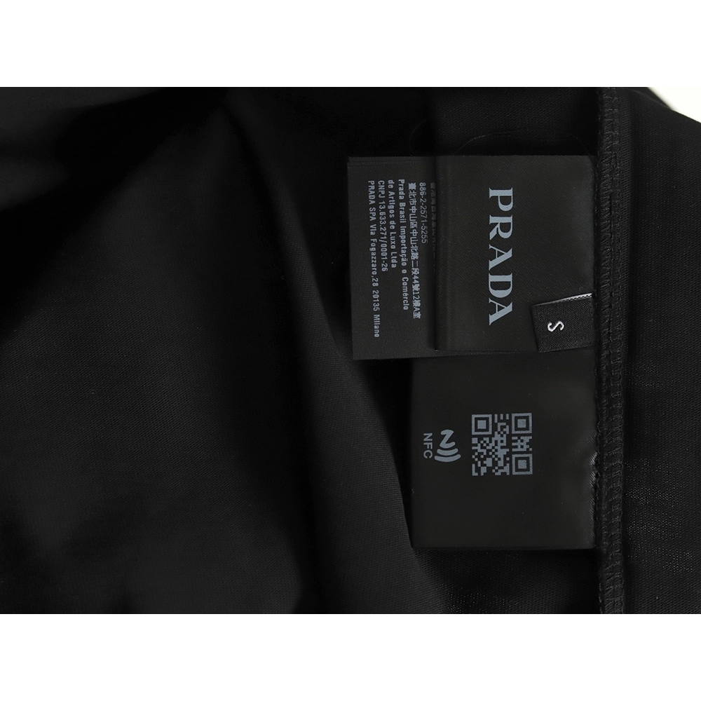 Prada multi-logo printed short-sleeved T-shirt TSK1,Prada