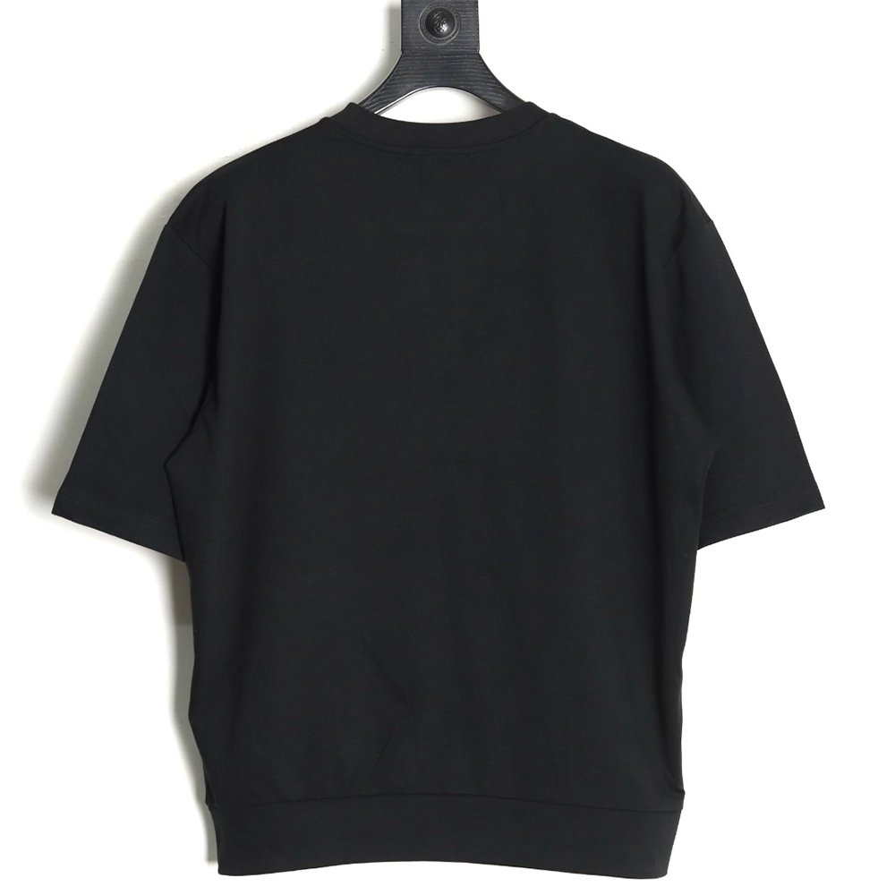 Louis Vuitton rhinestone embellished knitted short-sleeved T-shirt,Louis Vuitton