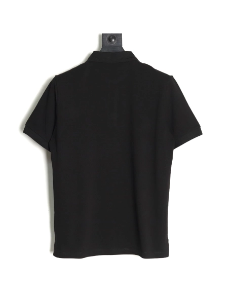 Fendi hardware metal label double F logo short-sleeved POLO shirt TSK1,Fendi