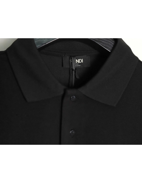 Fendi hardware metal label double F logo short-sleeved POLO shirt TSK1,Fendi