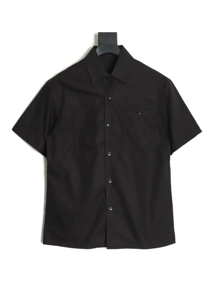 Louis Vuitton Pocket Embossed Short Sleeve Shirt TSK1,Louis Vuitton