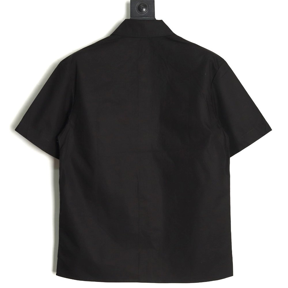 Louis Vuitton Pocket Embossed Short Sleeve Shirt TSK1,Louis Vuitton