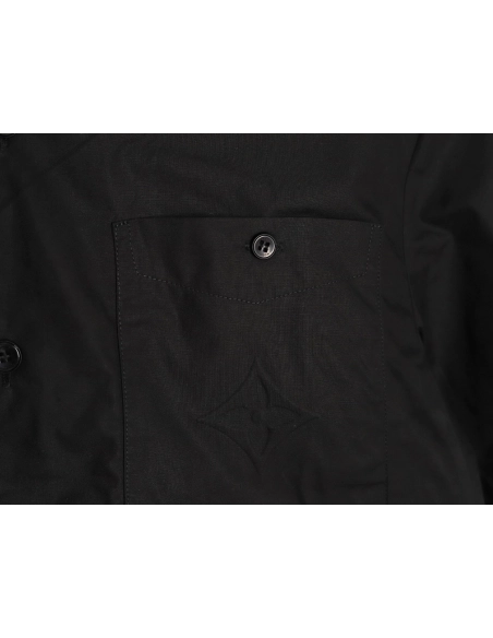 Louis Vuitton Pocket Embossed Short Sleeve Shirt TSK1,Louis Vuitton