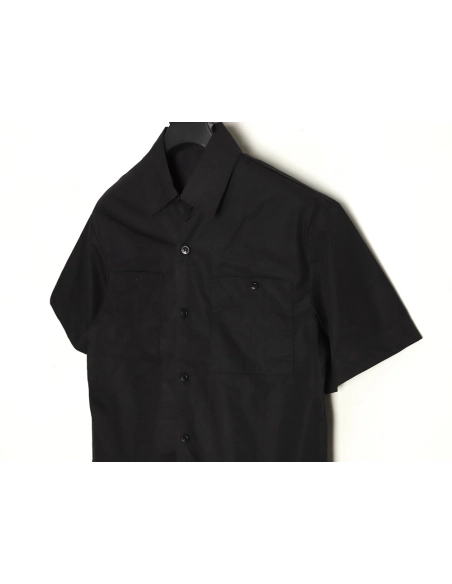Louis Vuitton Pocket Embossed Short Sleeve Shirt TSK1,Louis Vuitton