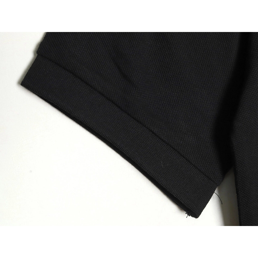 Prada chest triangle logo double bars short sleeve polo shirt TSK3,Prada