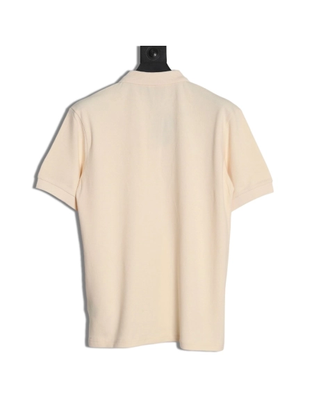 Prada chest triangle logo double bars short sleeve polo shirt,Prada