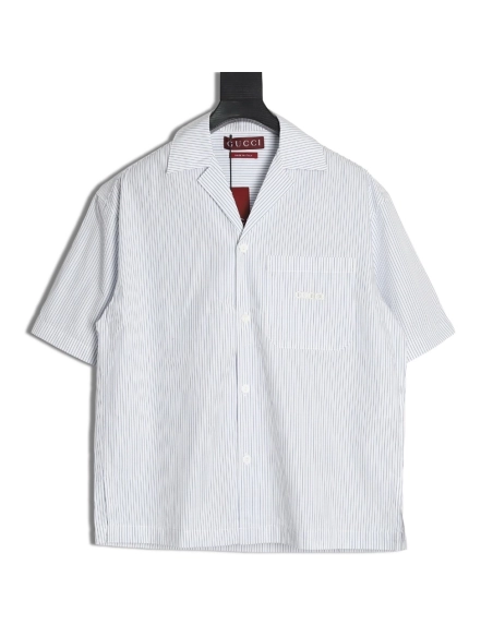Prada Red Stripe Triangle Half Zip Short Sleeve POLO Shirt,Prada