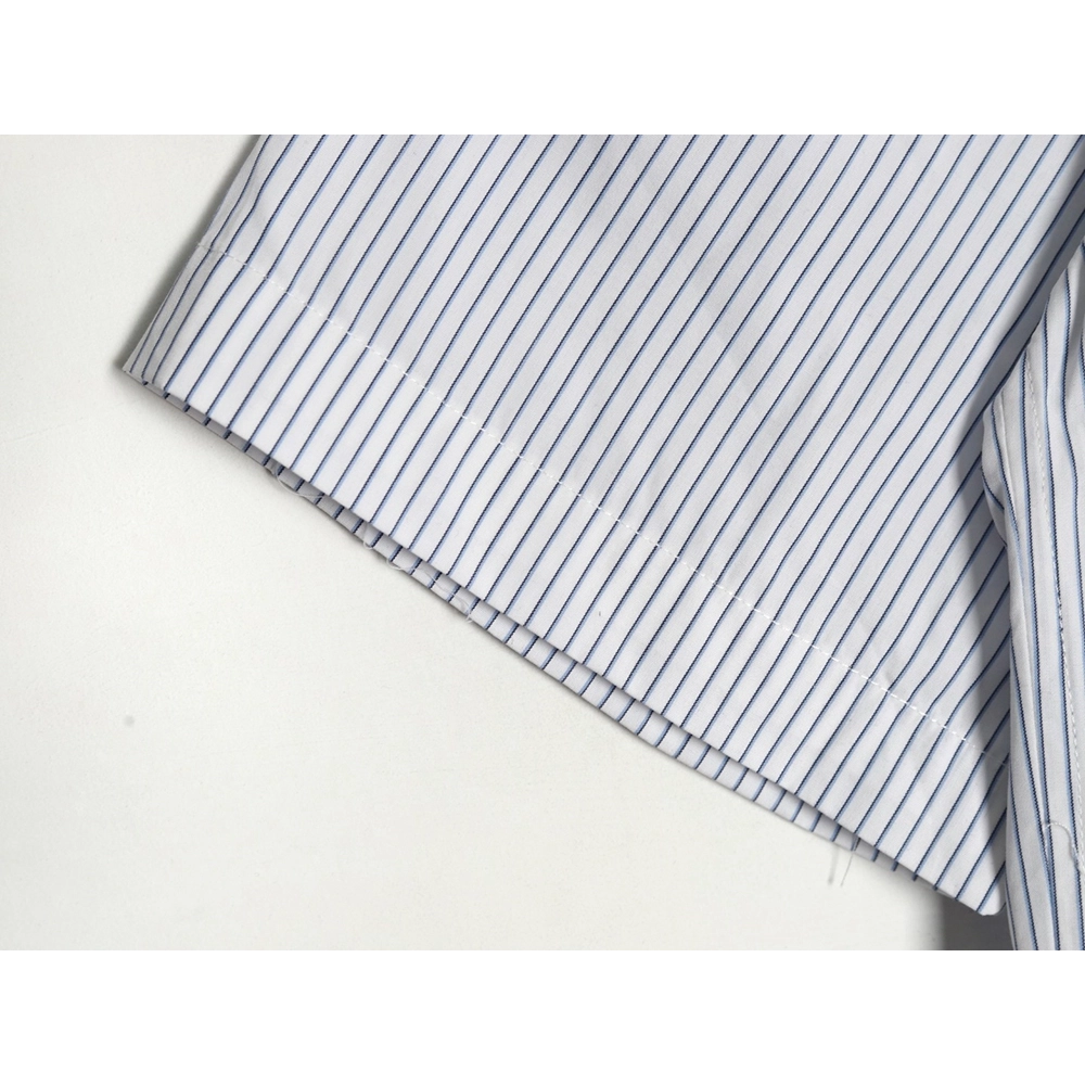 Prada Red Stripe Triangle Half Zip Short Sleeve POLO Shirt,Prada