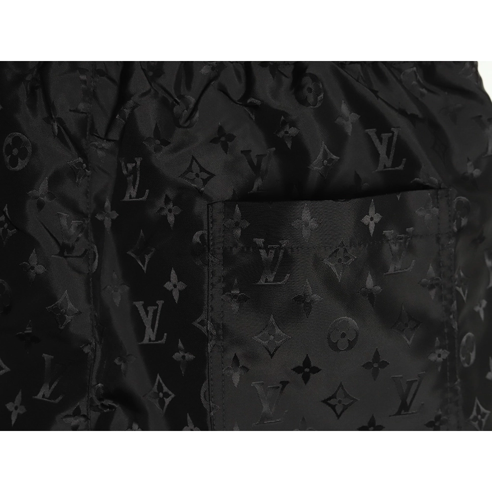 Louis Vuitton all over print monogram zip up shorts,Louis Vuitton