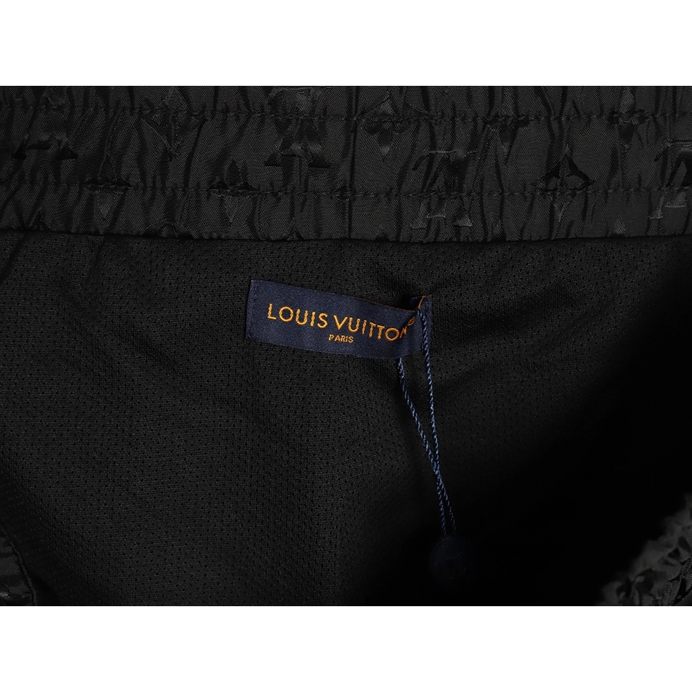 Louis Vuitton all over print monogram zip up shorts,Louis Vuitton