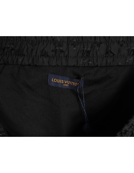Louis Vuitton all over print monogram zip up shorts,Louis Vuitton