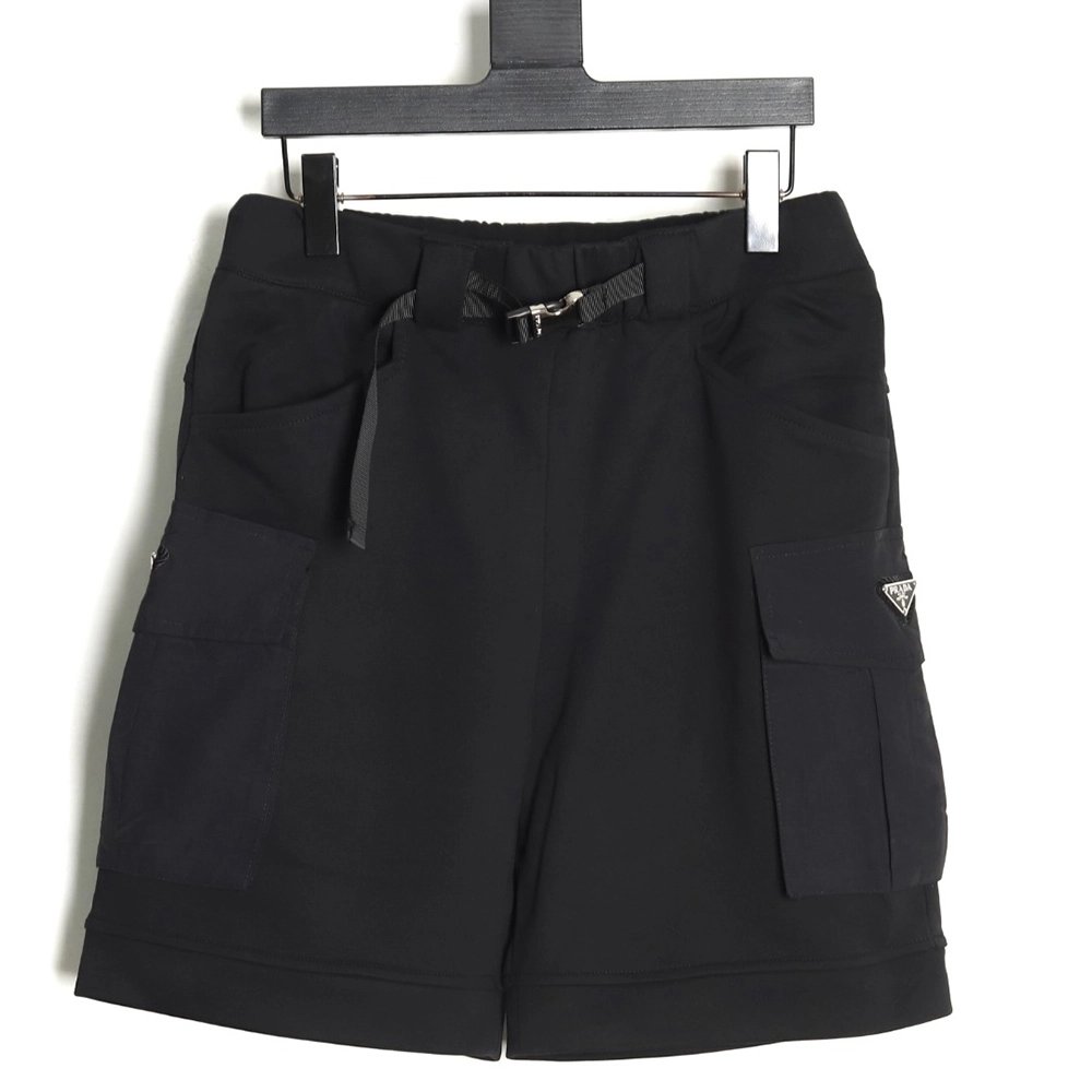 Prada Multi-Pocket Logo Shorts,Prada
