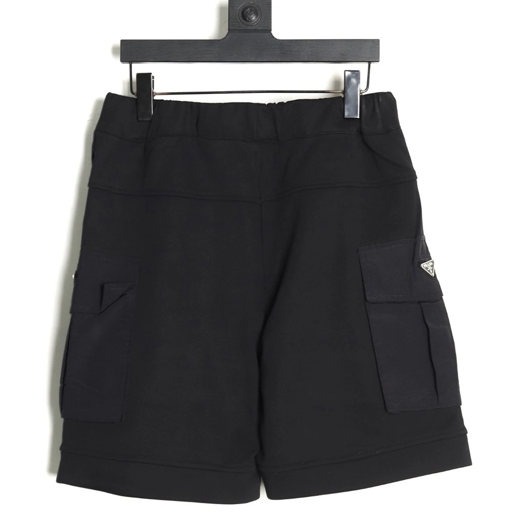 Prada Multi-Pocket Logo Shorts,Prada