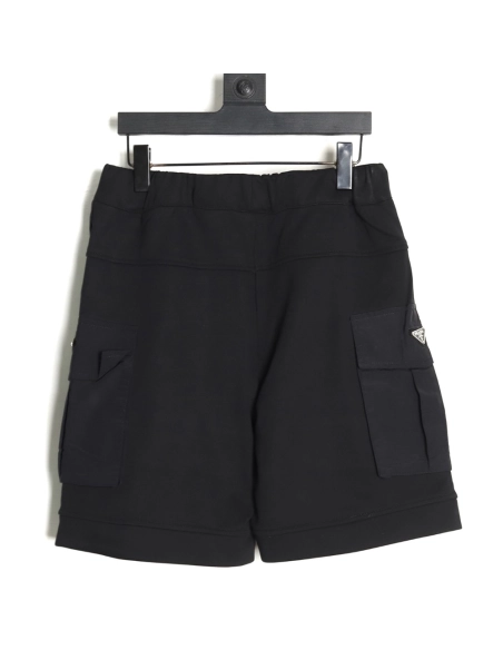 Prada Multi-Pocket Logo Shorts,Prada