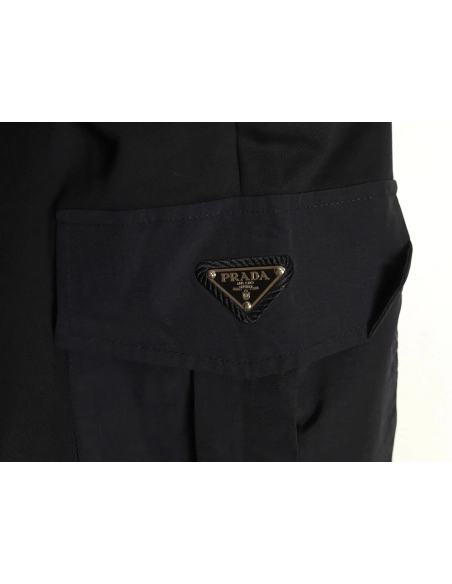 Prada Multi-Pocket Logo Shorts,Prada