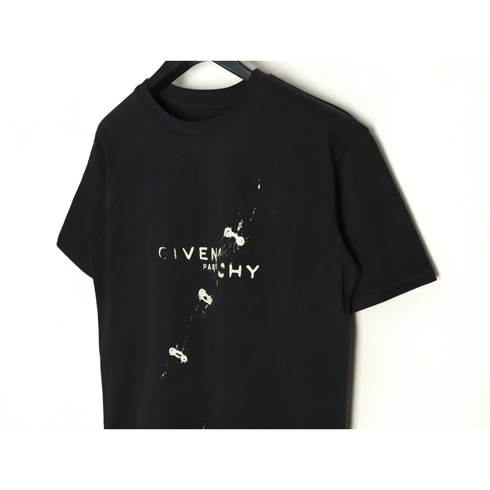 Givenchy optical illusion discharge print short sleeve,Givenchy