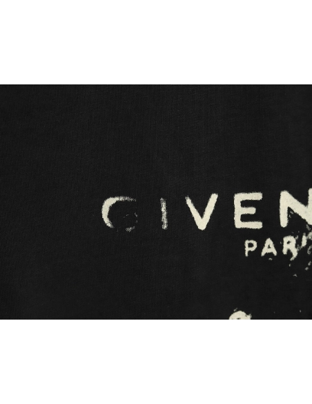Givenchy optical illusion discharge print short sleeve,Givenchy