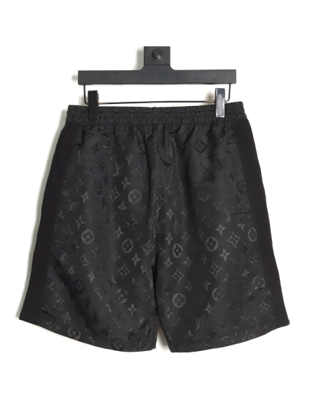 Louis Vuitton old flower pattern jacquard silk shorts,Louis Vuitton
