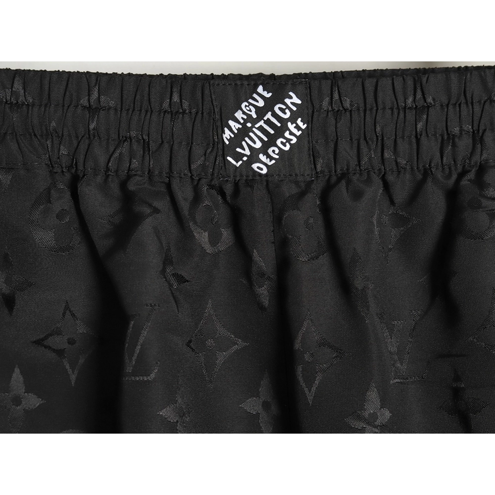 Louis Vuitton old flower pattern jacquard silk shorts,Louis Vuitton