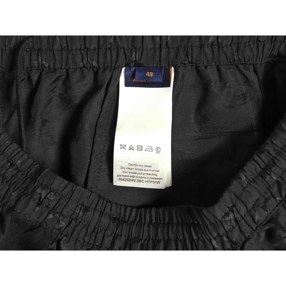 Louis Vuitton old flower pattern jacquard silk shorts,Louis Vuitton