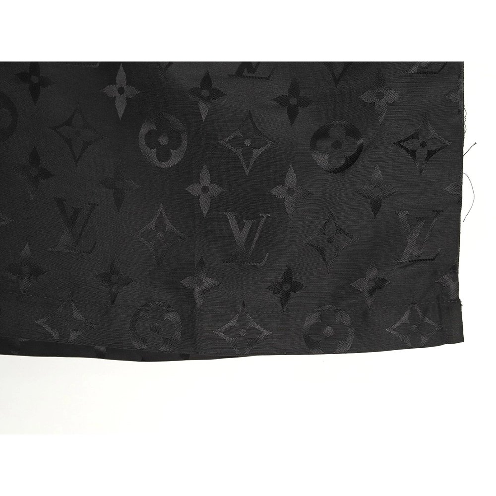 Louis Vuitton old flower pattern jacquard silk shorts,Louis Vuitton