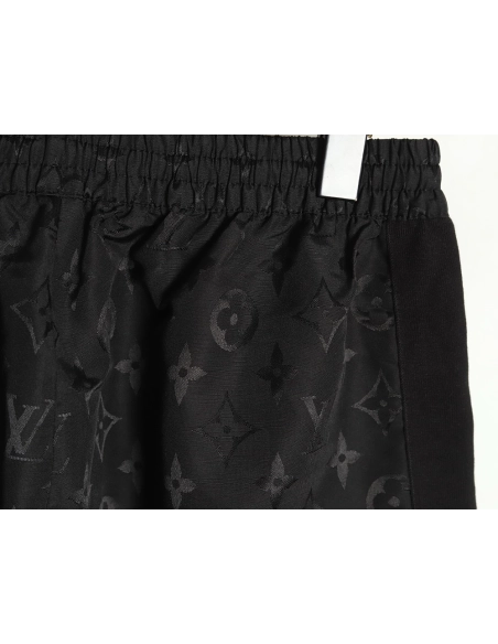 Louis Vuitton old flower pattern jacquard silk shorts,Louis Vuitton