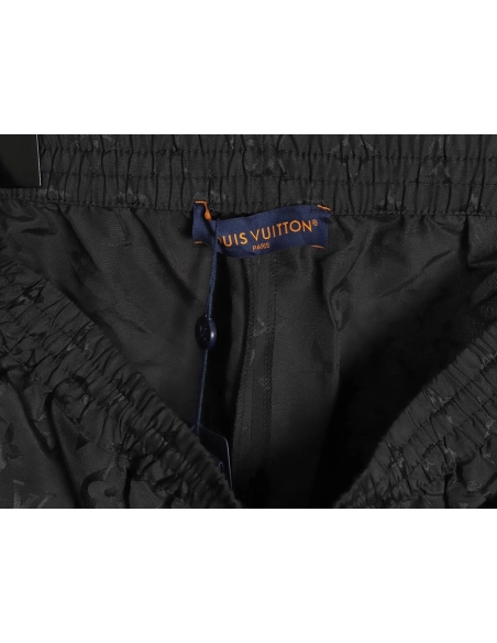 Louis Vuitton old flower pattern jacquard silk shorts,Louis Vuitton