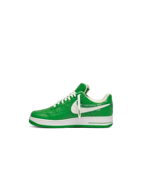 Louis Vuitton x Air Force 1 Low Green Friends &amp; Family,NIKE AIR FORCE