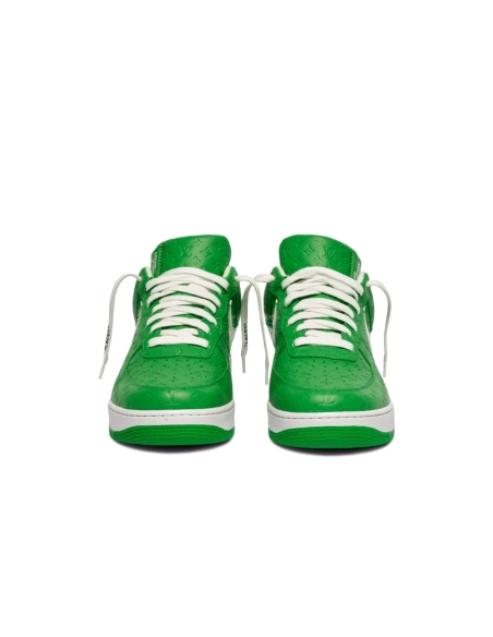 Louis Vuitton x Air Force 1 Low Green Friends &amp; Family,NIKE AIR FORCE