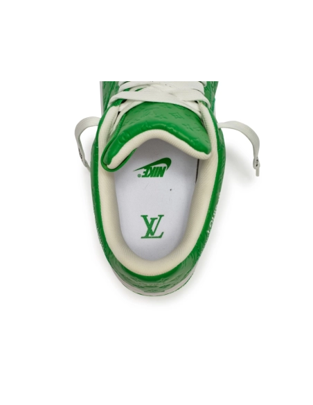 Louis Vuitton x Air Force 1 Low Green Friends &amp; Family,NIKE AIR FORCE